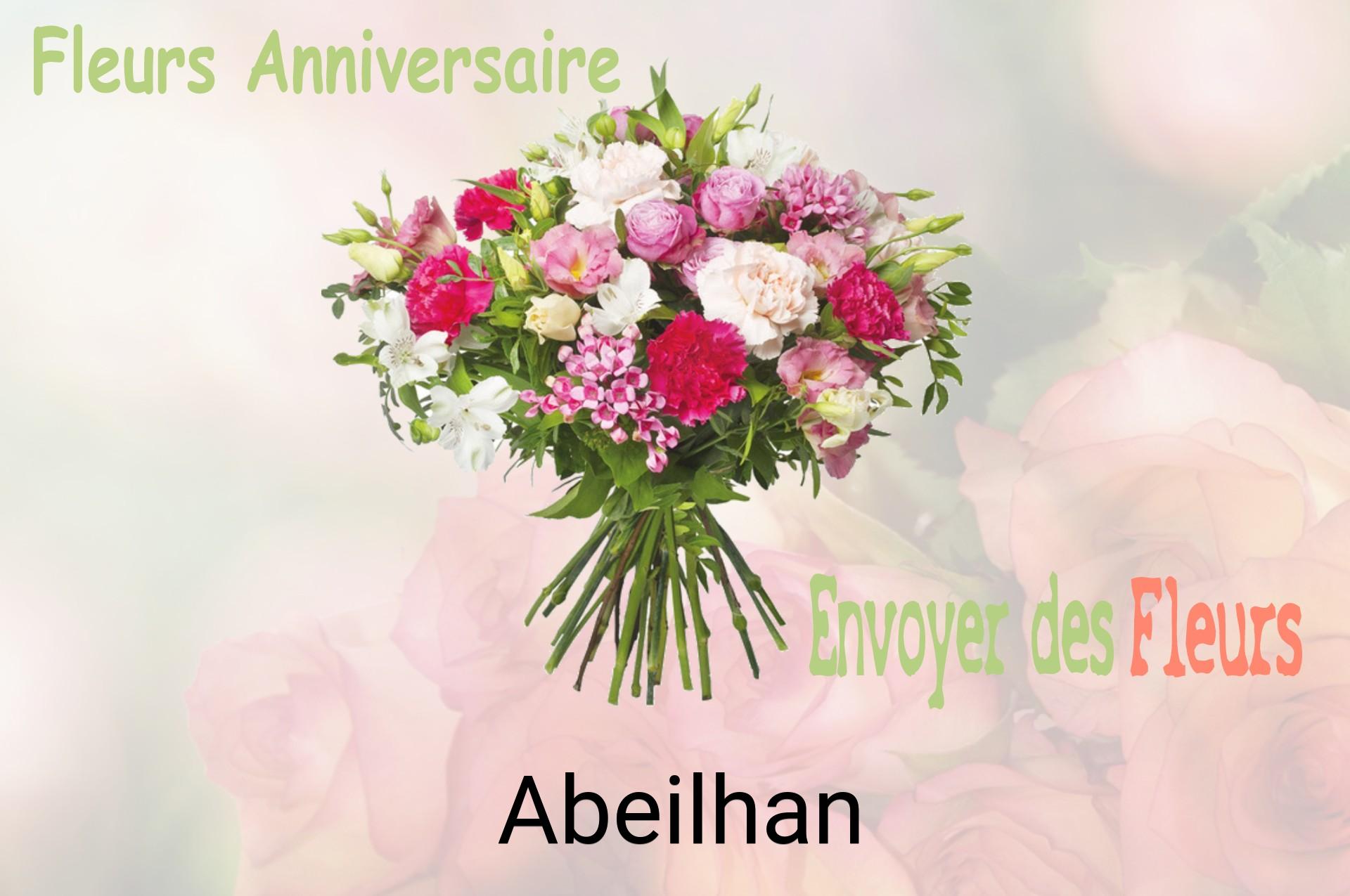 Bouquet de fleurs d’anniversaire livré à Abeilhan